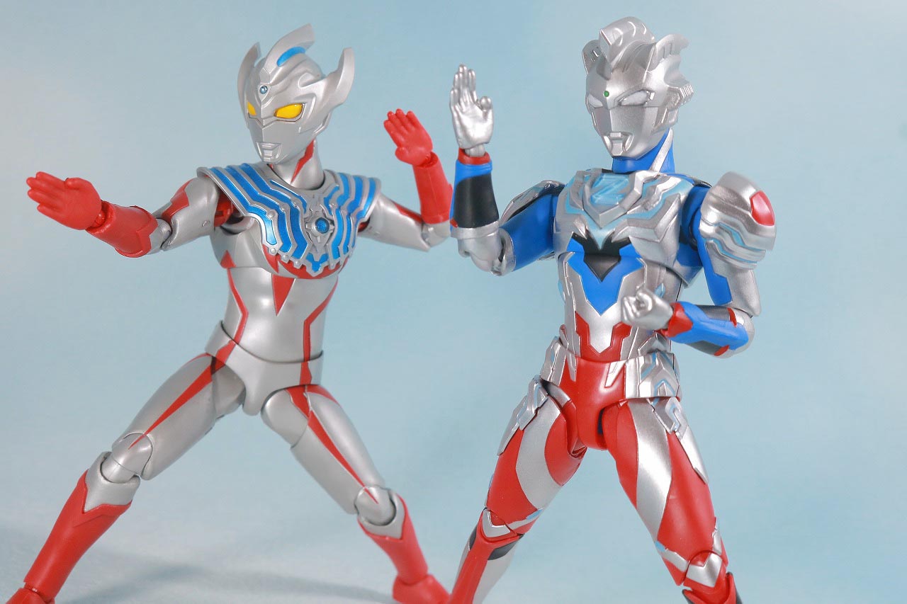 S.H.フィギュアーツ　ウルトラマンゼット　アルファエッジ　レビュー　アクション　ウルトラマンタイガ