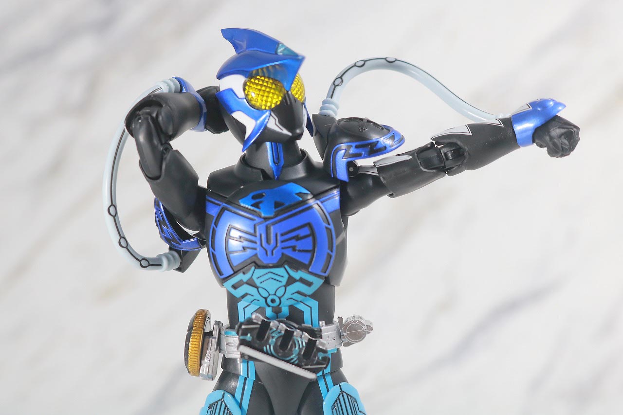 S.H.フィギュアーツ　仮面ライダーオーズ　シャウタ　真骨彫製法　レビュー　可動範囲