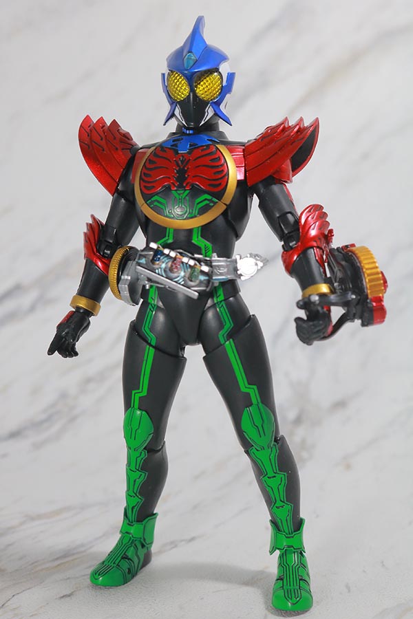 S.H.フィギュアーツ　仮面ライダーオーズ　シャウタ　真骨彫製法　レビュー　コンボチェンジ　シャジャバ