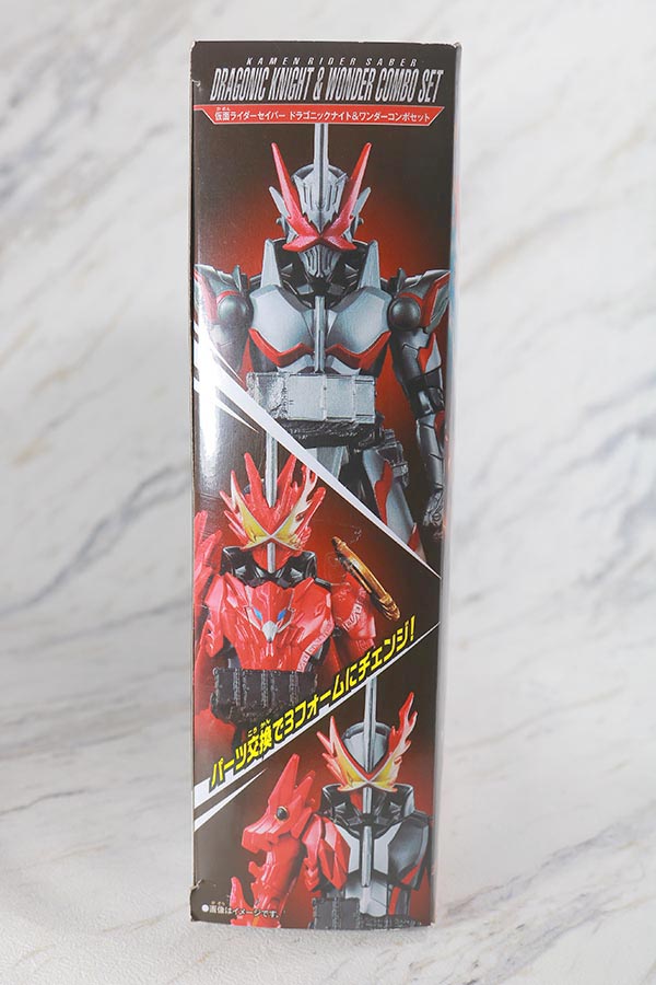 RKF　仮面ライダーセイバー ドラゴニックナイト＆ワンダーコンボセット　レビュー　パッケージ