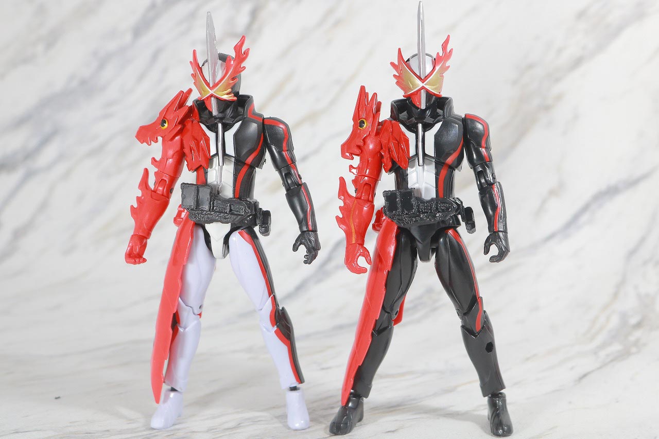 RKF　仮面ライダーセイバー ドラゴニックナイト＆ワンダーコンボセット　レビュー　本体　ブレイブドラゴン