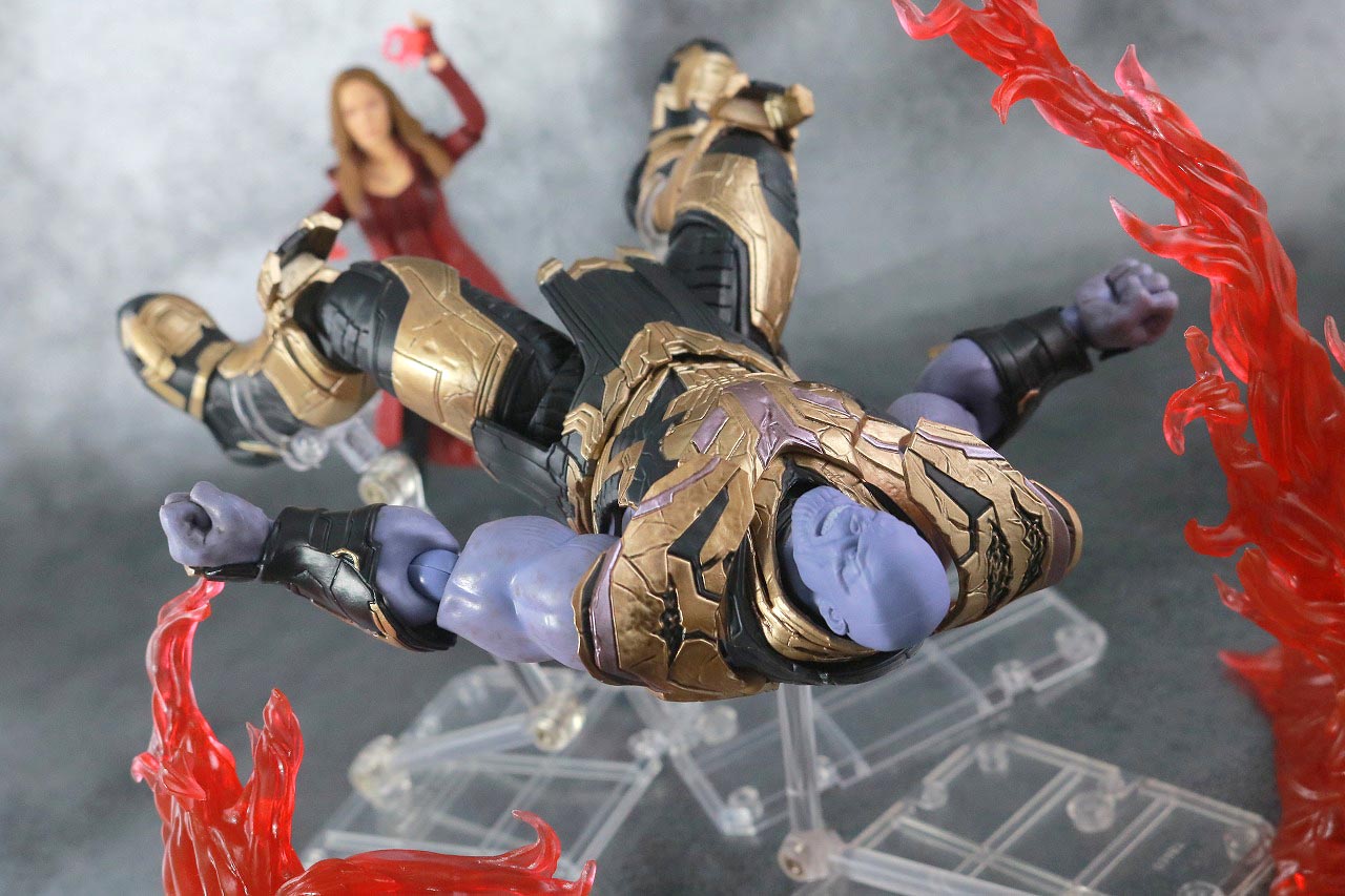 S.H.フィギュアーツ　サノス　FINAL BATTLE EDITON　レビュー　アクション　スカーレット・ウィッチ　アベンジャーズ／エンドゲーム