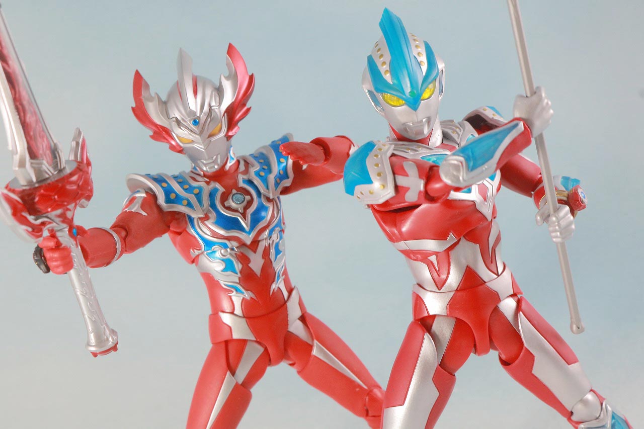 S.H.フィギュアーツ　ウルトラマンギンガストリウム　レビュー　アクション　ウルトラマンタイガ トライストリウム