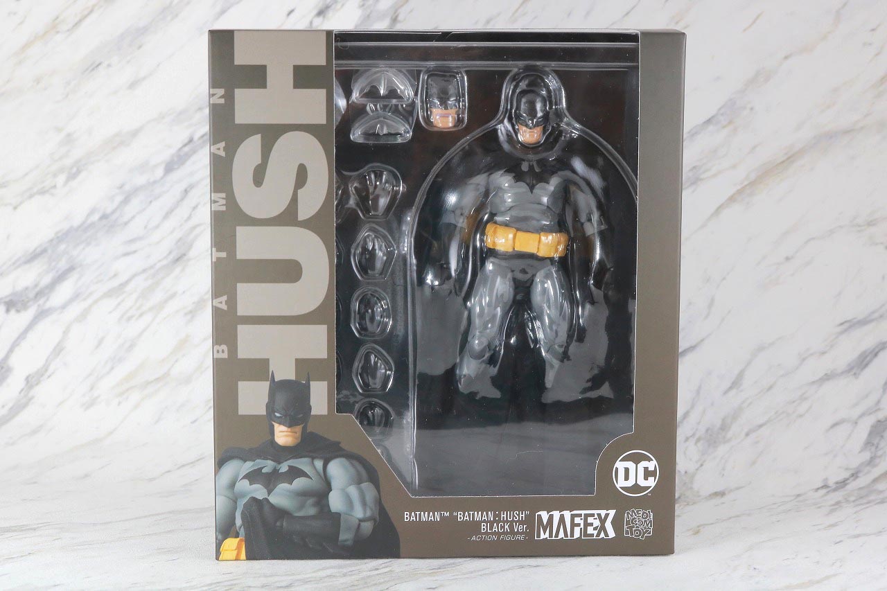 MAFEX　バットマン　HUSH BLACK ver.　レビュー　パッケージ