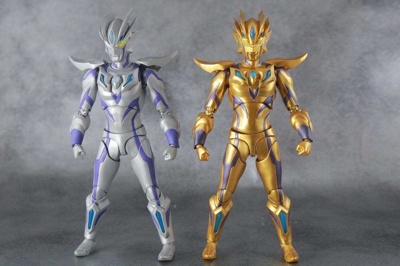 S.H.フィギュアーツ　ウルトラマンゼロビヨンド　ギャラクシーグリッター　レビュー　本体　比較