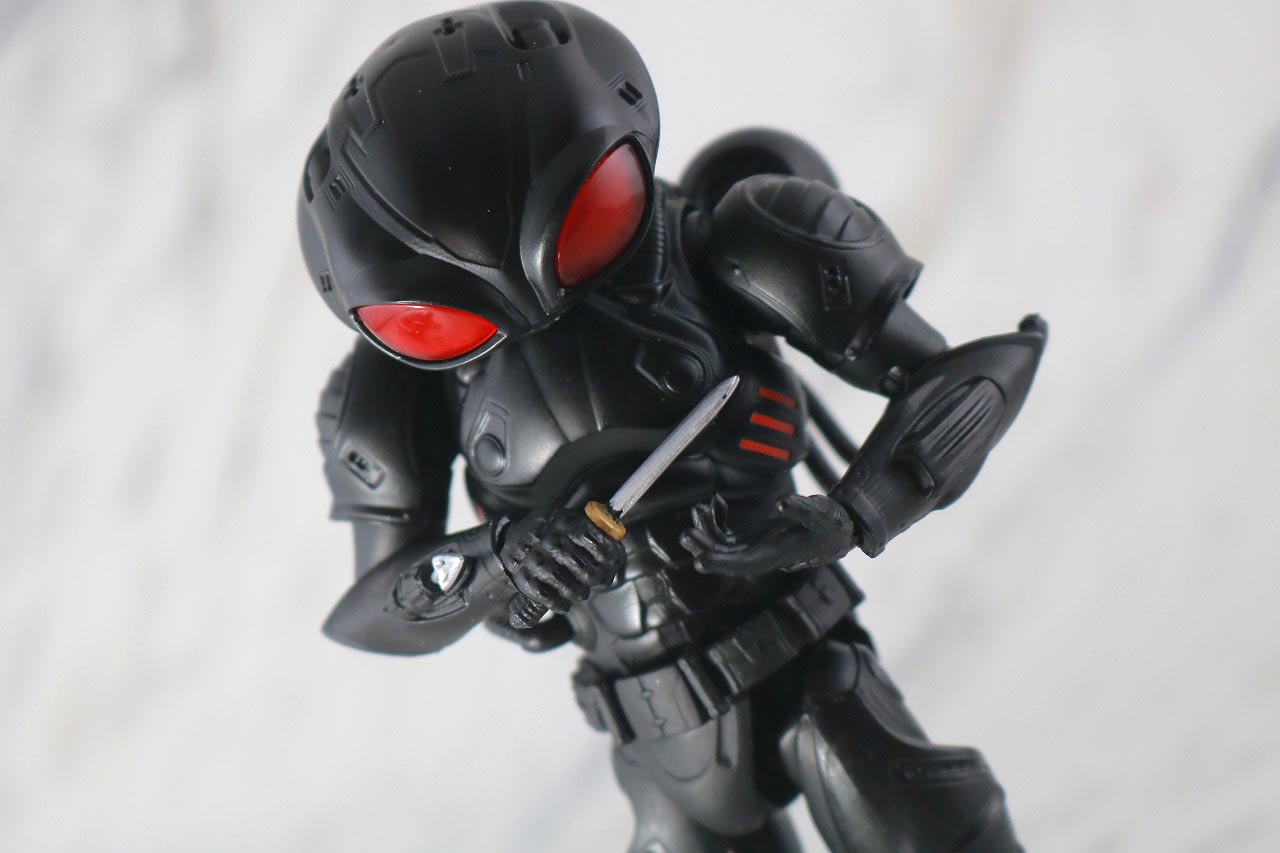 MAFEX　ブラックマンタ　レビュー　アクション