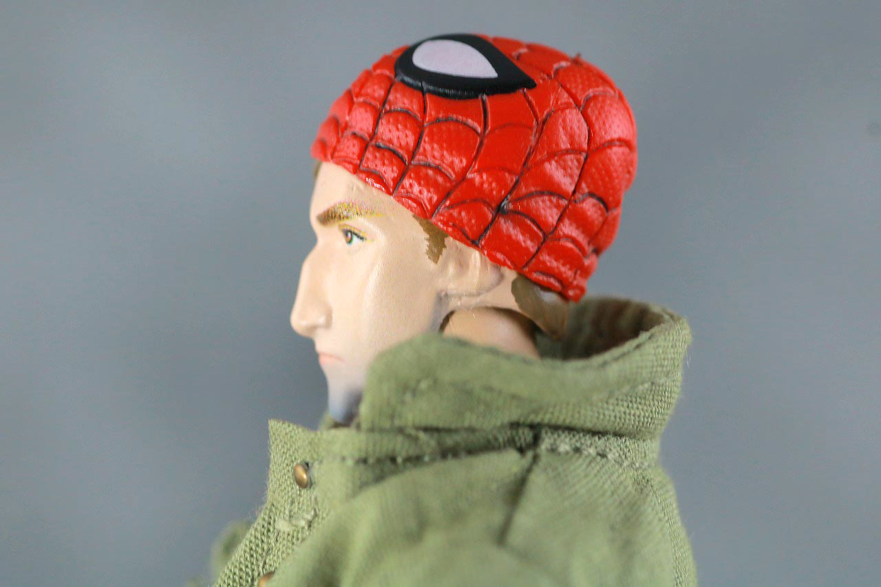 MAFEX　スパイダーマン　ピーター・B・パーカー　レビュー　付属品　差し替えBパーカーヘッド