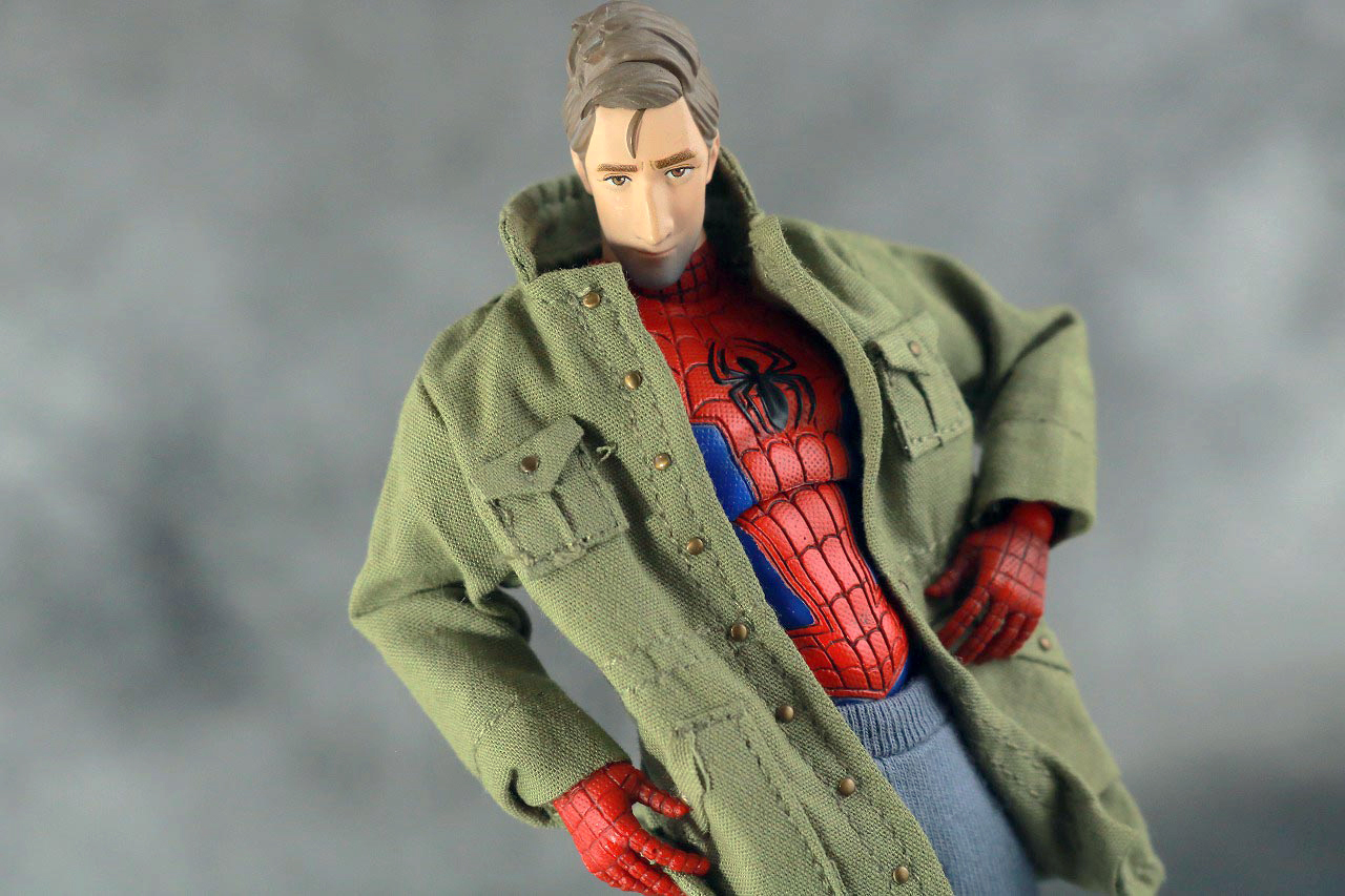 MAFEX　スパイダーマン　ピーター・B・パーカー　レビュー　アクション