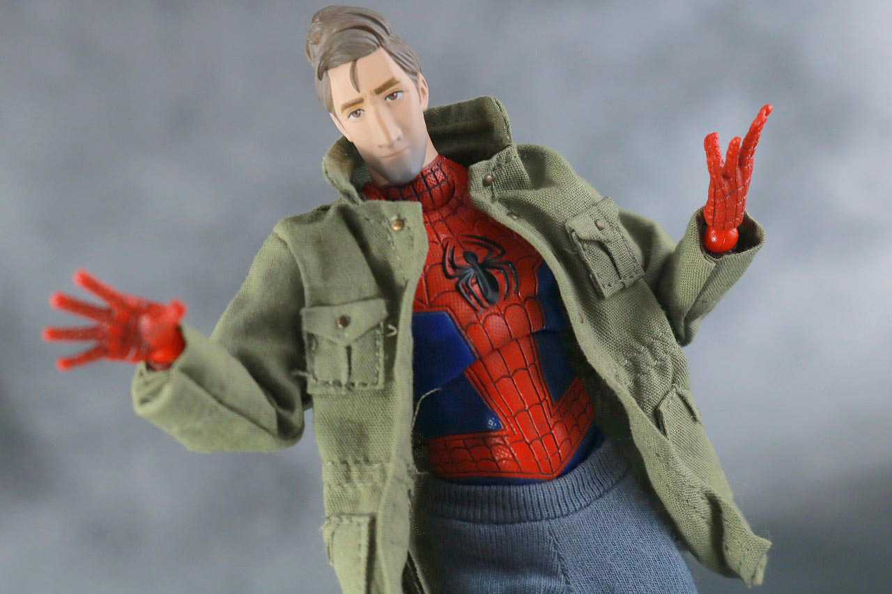 MAFEX　スパイダーマン　ピーター・B・パーカー　レビュー　アクション