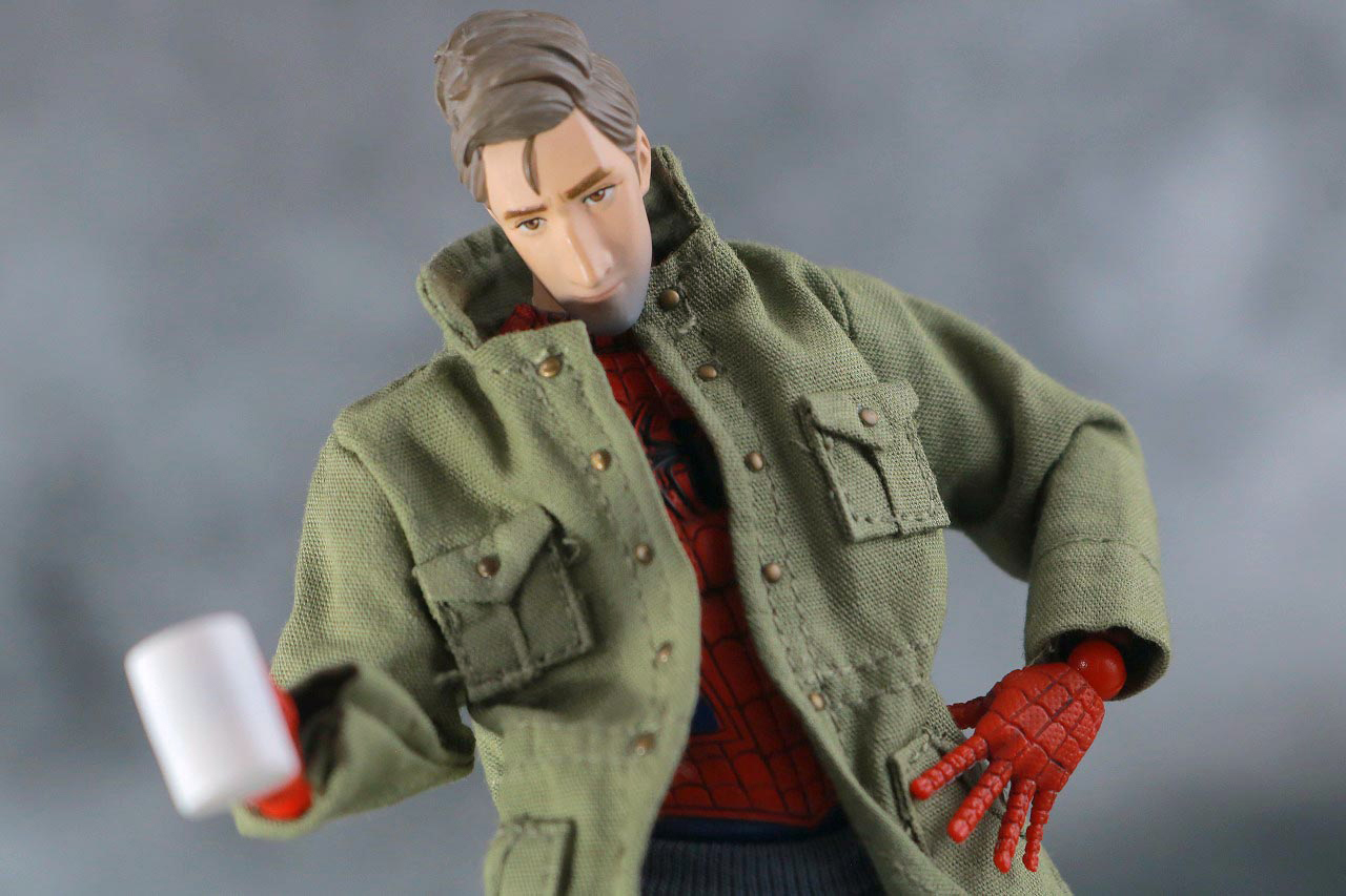 MAFEX　スパイダーマン　ピーター・B・パーカー　レビュー　アクション