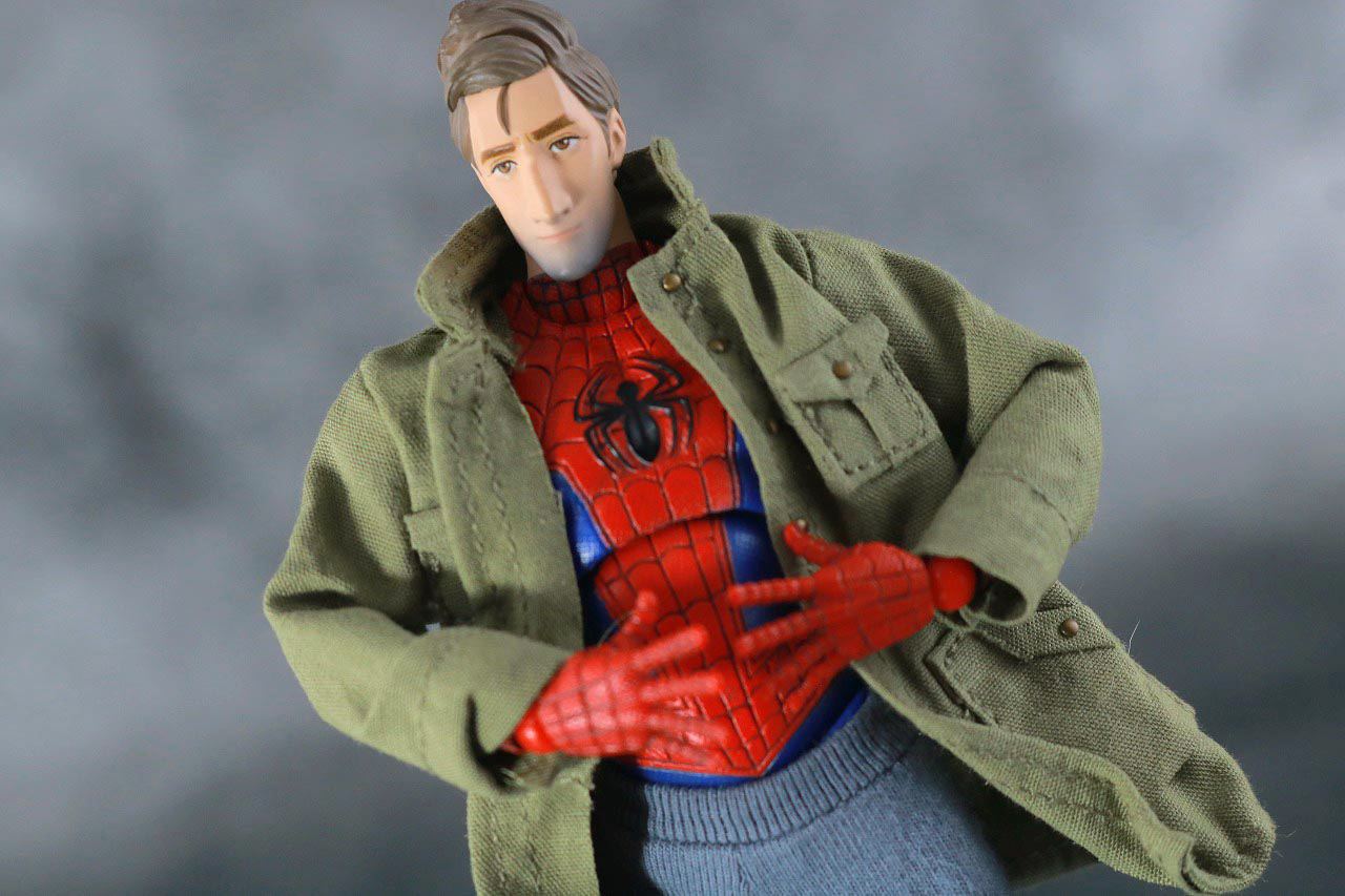 MAFEX　スパイダーマン　ピーター・B・パーカー　レビュー　アクション