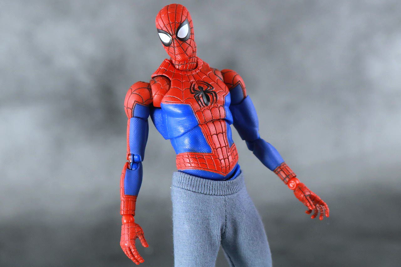 MAFEX　スパイダーマン　ピーター・B・パーカー　レビュー　アクション