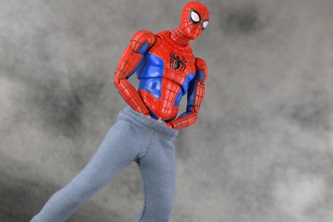 MAFEX　スパイダーマン　ピーター・B・パーカー　レビュー　アクション