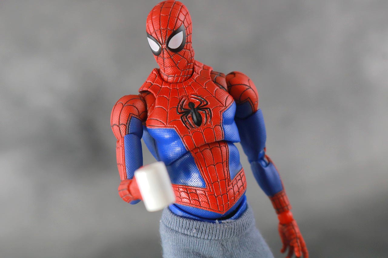 MAFEX　スパイダーマン　ピーター・B・パーカー　レビュー　アクション