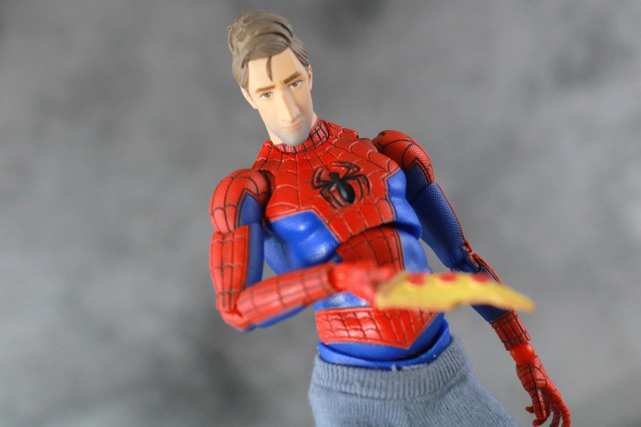 MAFEX　スパイダーマン　ピーター・B・パーカー　レビュー　アクション