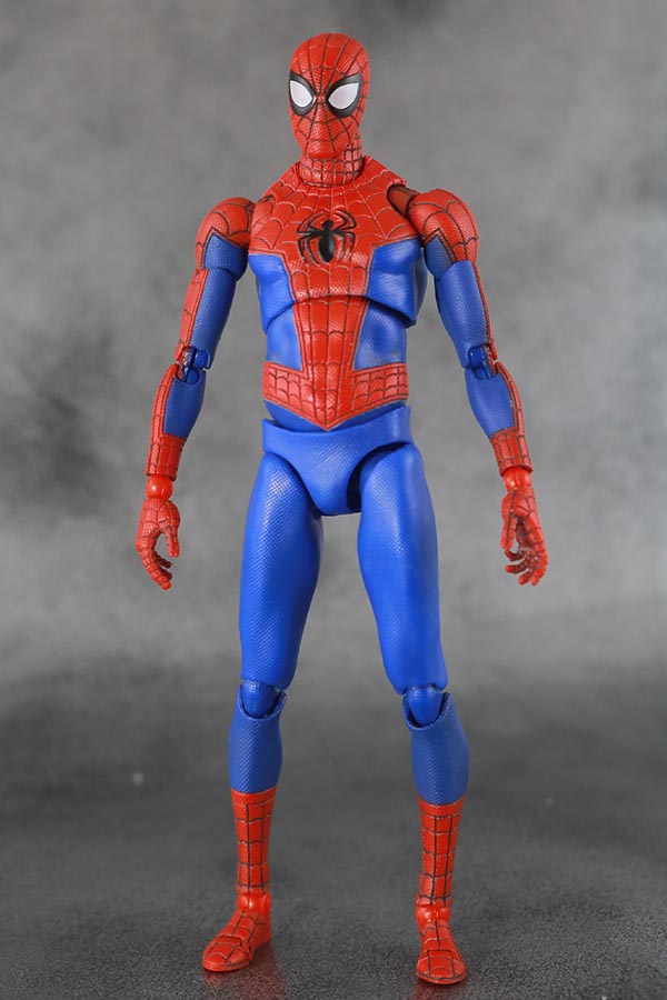 MAFEX　スパイダーマン　ピーター・B・パーカー　レビュー　本体　スーツ