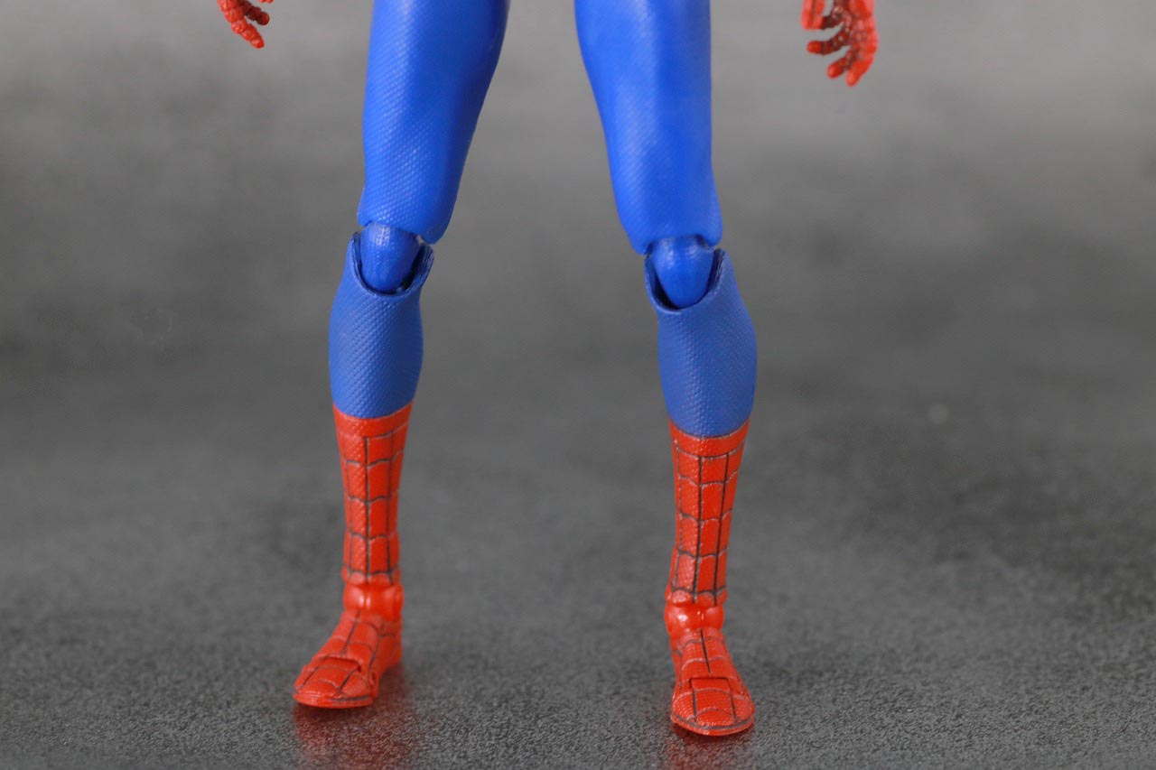 MAFEX　スパイダーマン　ピーター・B・パーカー　レビュー　本体　スーツ