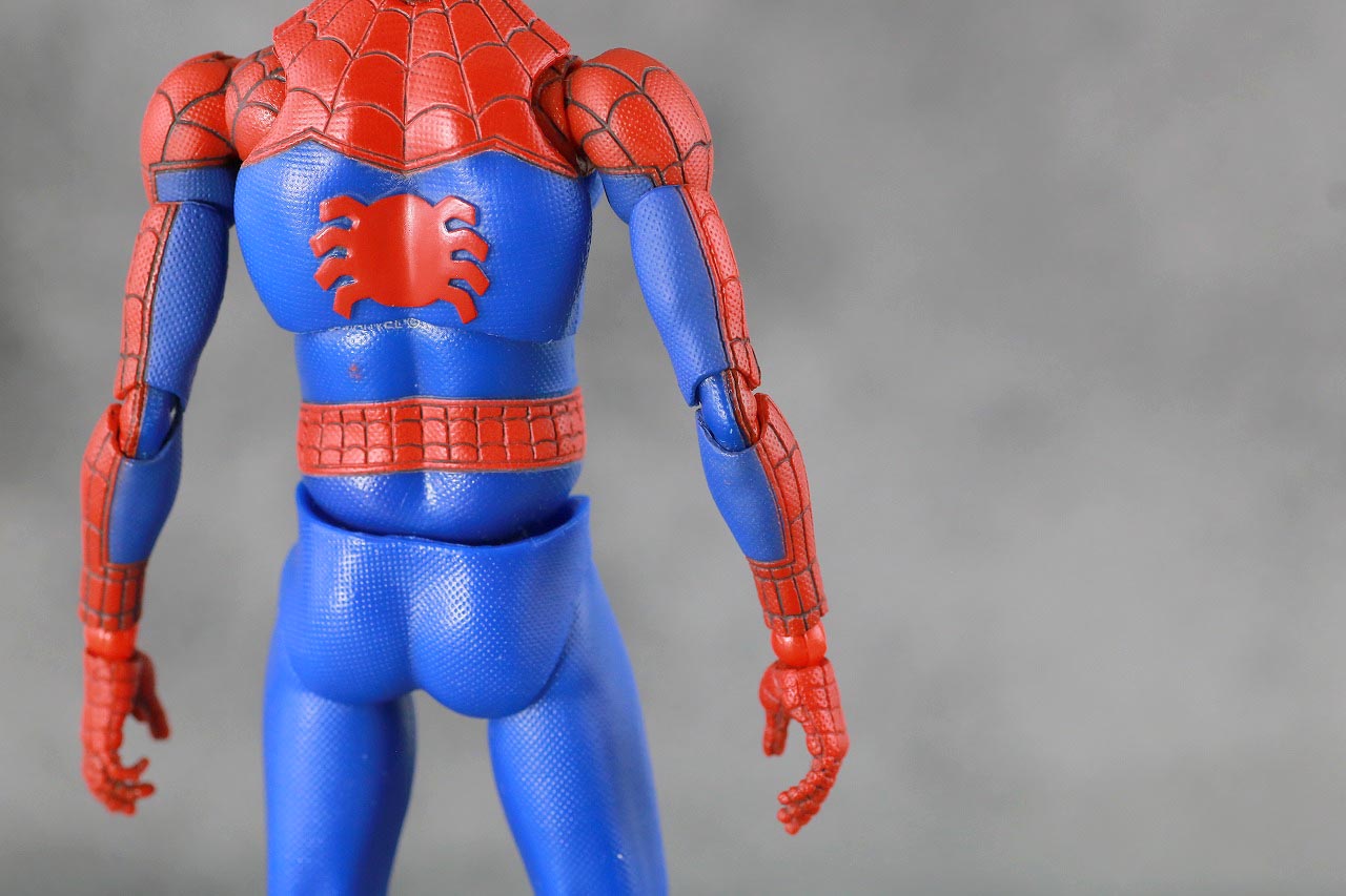 MAFEX　スパイダーマン　ピーター・B・パーカー　レビュー　本体　スーツ