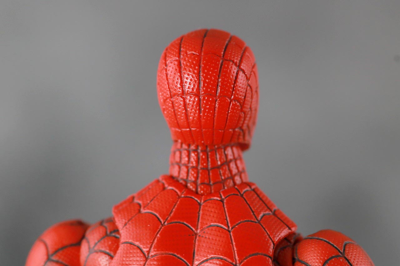 MAFEX　スパイダーマン　ピーター・B・パーカー　レビュー　本体　スーツ