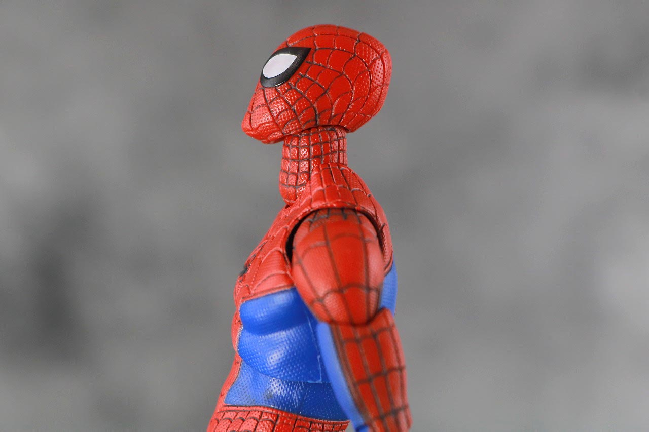 MAFEX　スパイダーマン　ピーター・B・パーカー　レビュー　可動範囲