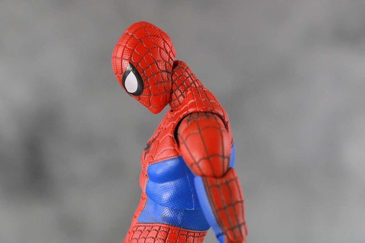 MAFEX　スパイダーマン　ピーター・B・パーカー　レビュー　可動範囲