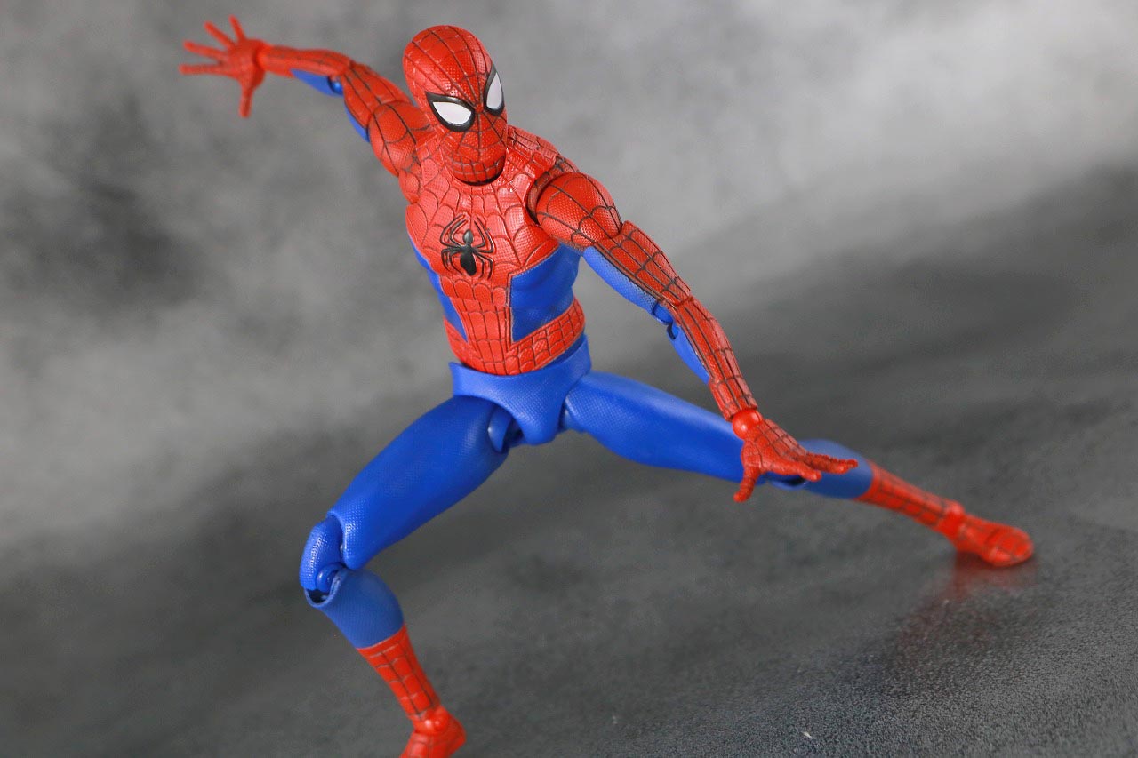 MAFEX　スパイダーマン　ピーター・B・パーカー　レビュー　アクション