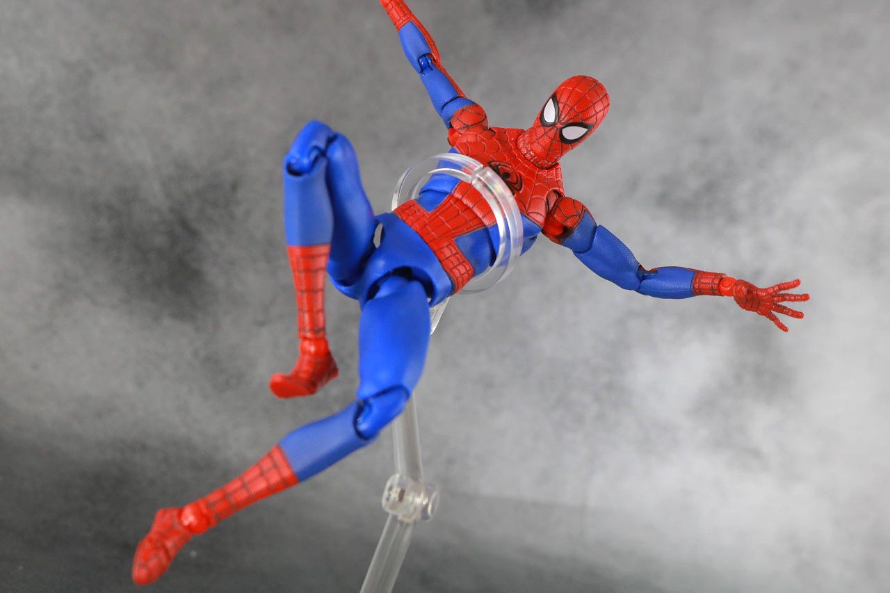 MAFEX　スパイダーマン　ピーター・B・パーカー　レビュー　アクション