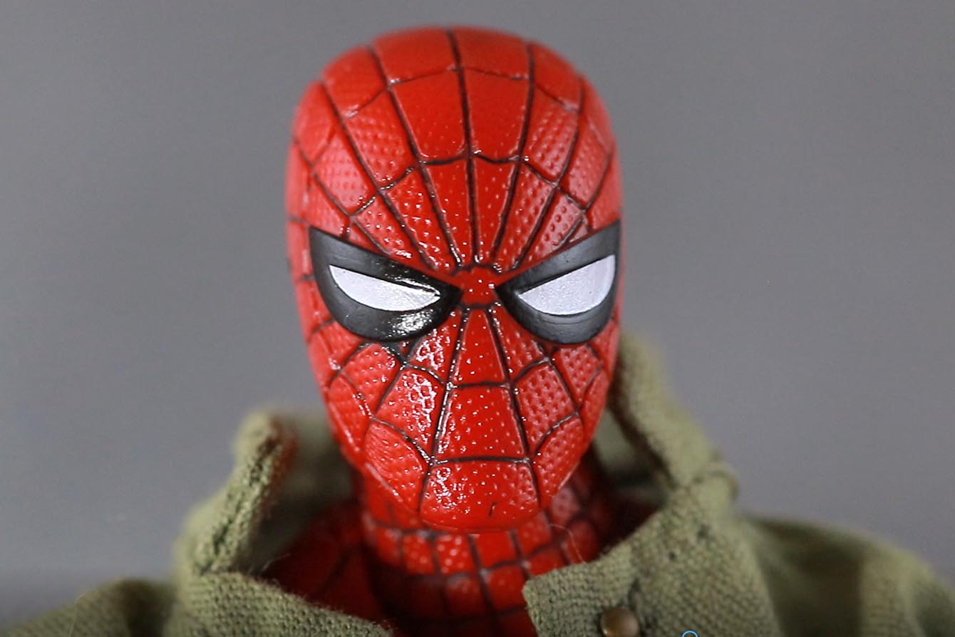 MAFEX　スパイダーマン　ピーター・B・パーカー　レビュー　付属品　差し替えマスクヘッド