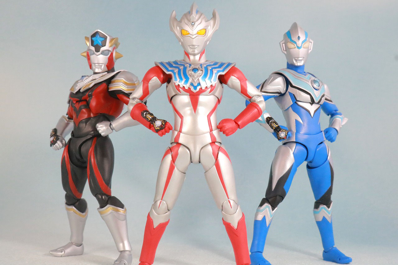 S.H.フィギュアーツ　ウルトラマンフーマ　レビュー　アクション　ウルトラマンタイタス　ウルトラマンタイガ