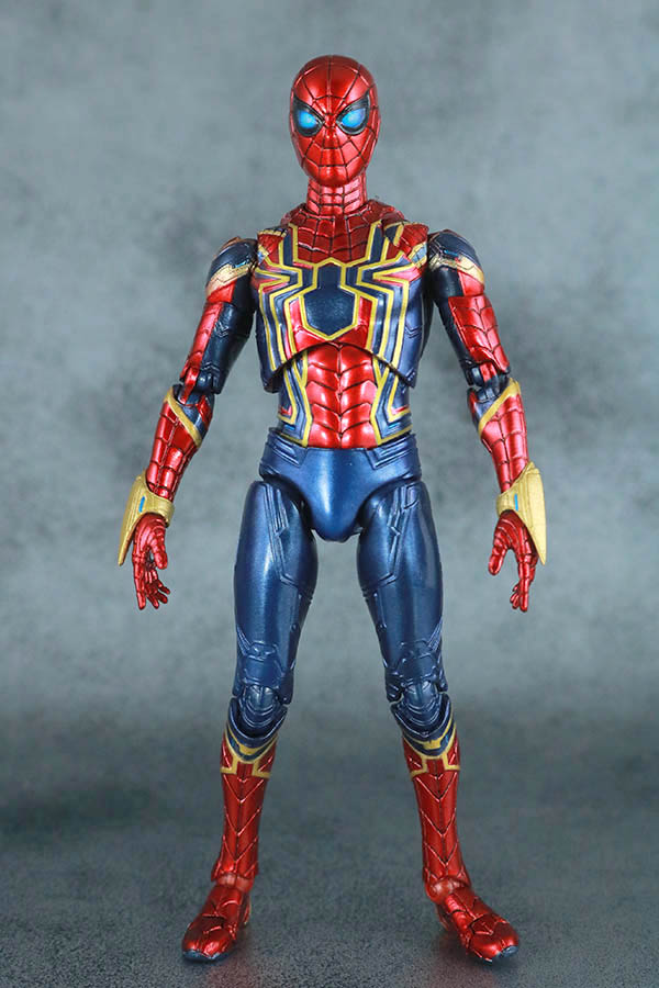 MAFEX アイアン・スパイダー　アベンジャーズ／エンドゲーム　レビュー　本体