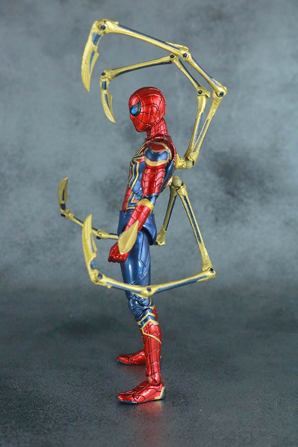 MAFEX アイアン・スパイダー　アベンジャーズ／エンドゲーム　レビュー　付属品　ピンサー