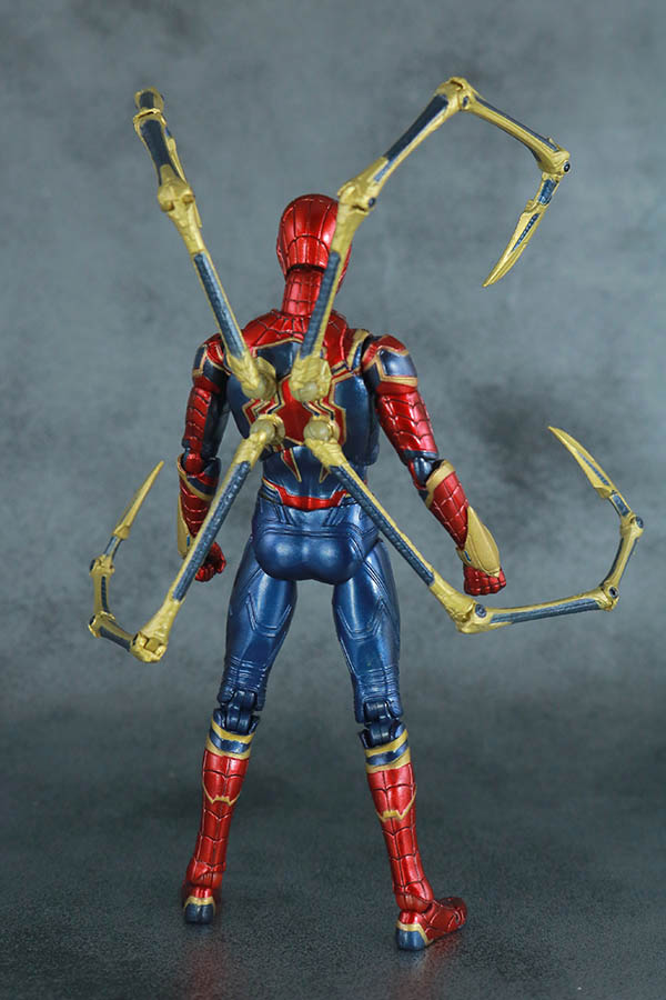 MAFEX アイアン・スパイダー　アベンジャーズ／エンドゲーム　レビュー　付属品　ピンサー