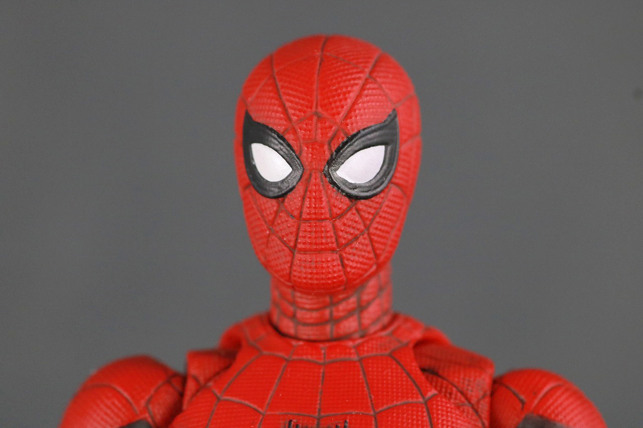 MAFEX　マフェックス　スパイダーマン　アップグレードスーツ　レビュー　本体