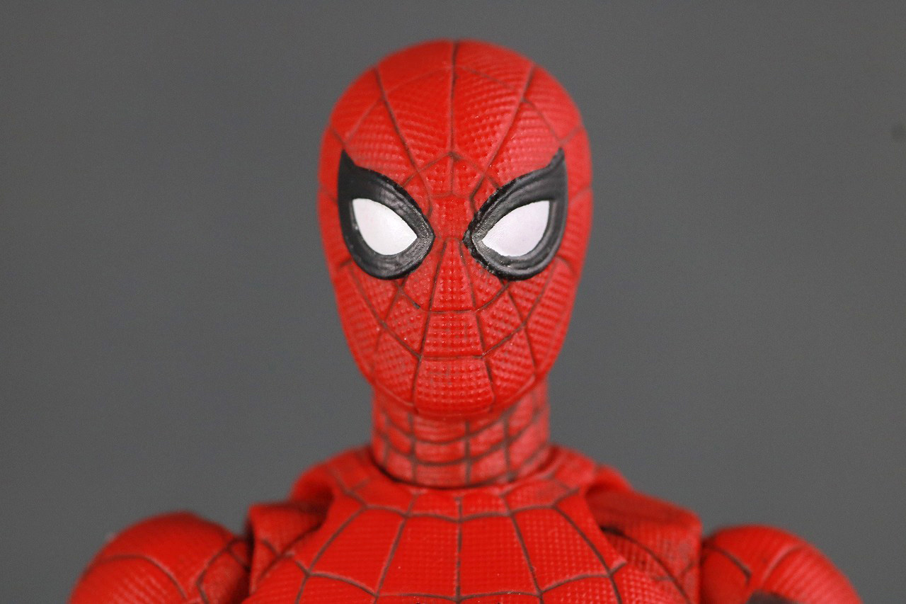 MAFEX　マフェックス　スパイダーマン　アップグレードスーツ　レビュー　本体