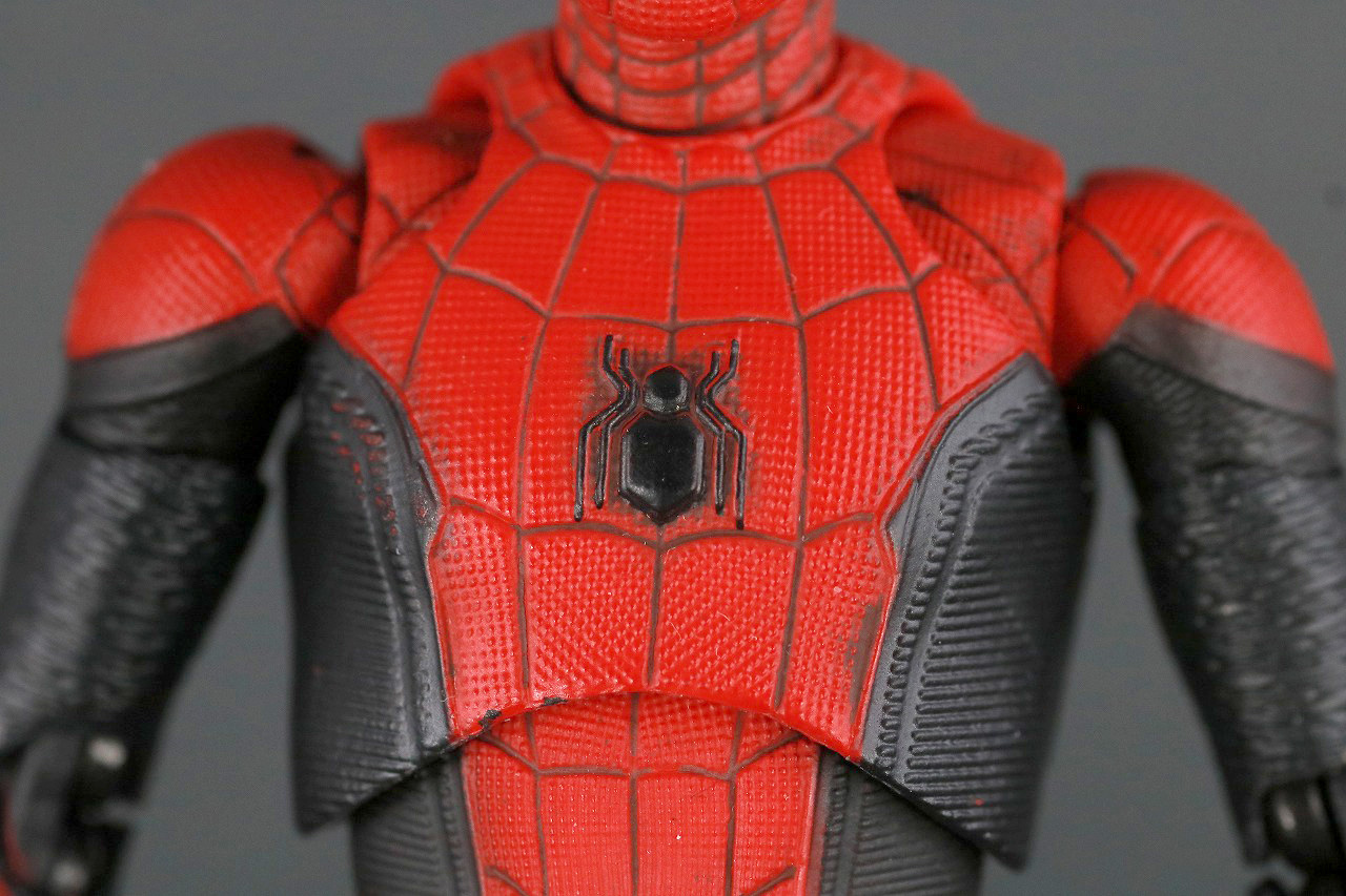 MAFEX　マフェックス　スパイダーマン　アップグレードスーツ　レビュー　本体