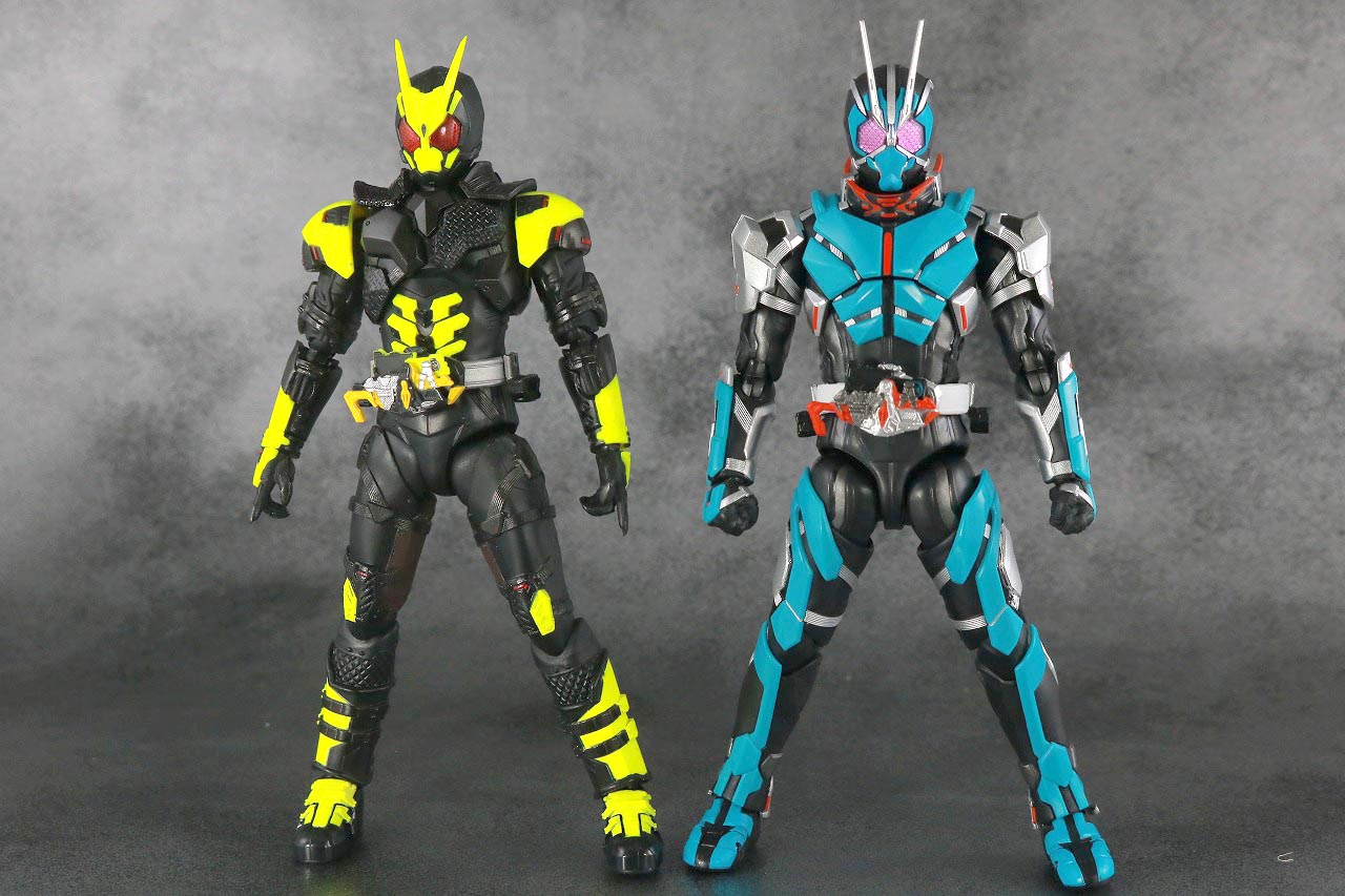 S.H.フィギュアーツ　仮面ライダー1型　ロッキングホッパー　レビュー　本体　仮面ライダー001　比較