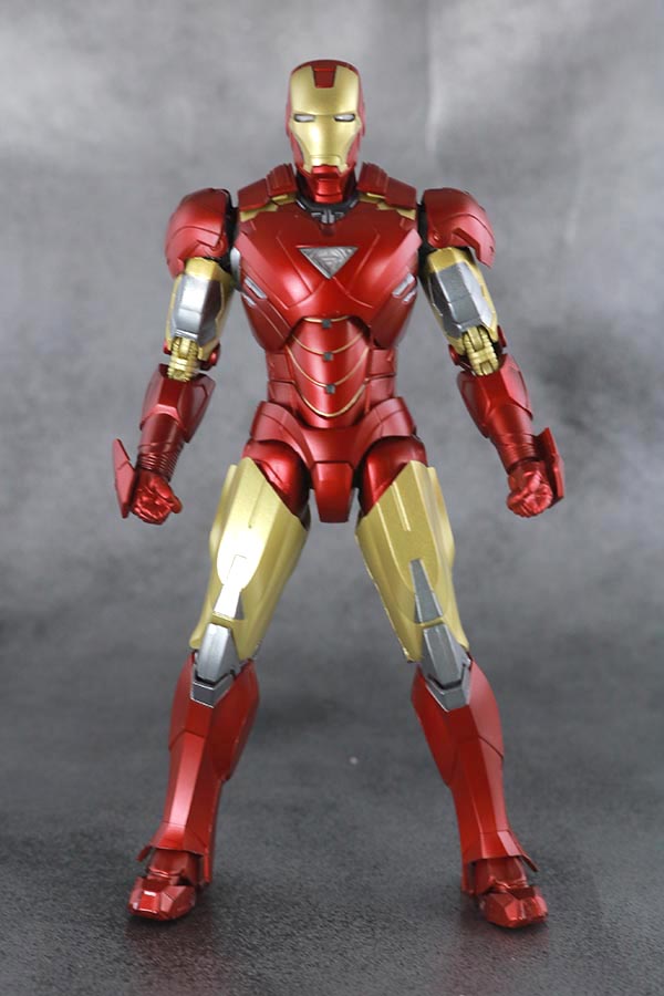 S.H.フィギュアーツ　アイアンマン マーク6　BATTLE DAMAGE EDITION　アベンジャーズ　レビュー　本体