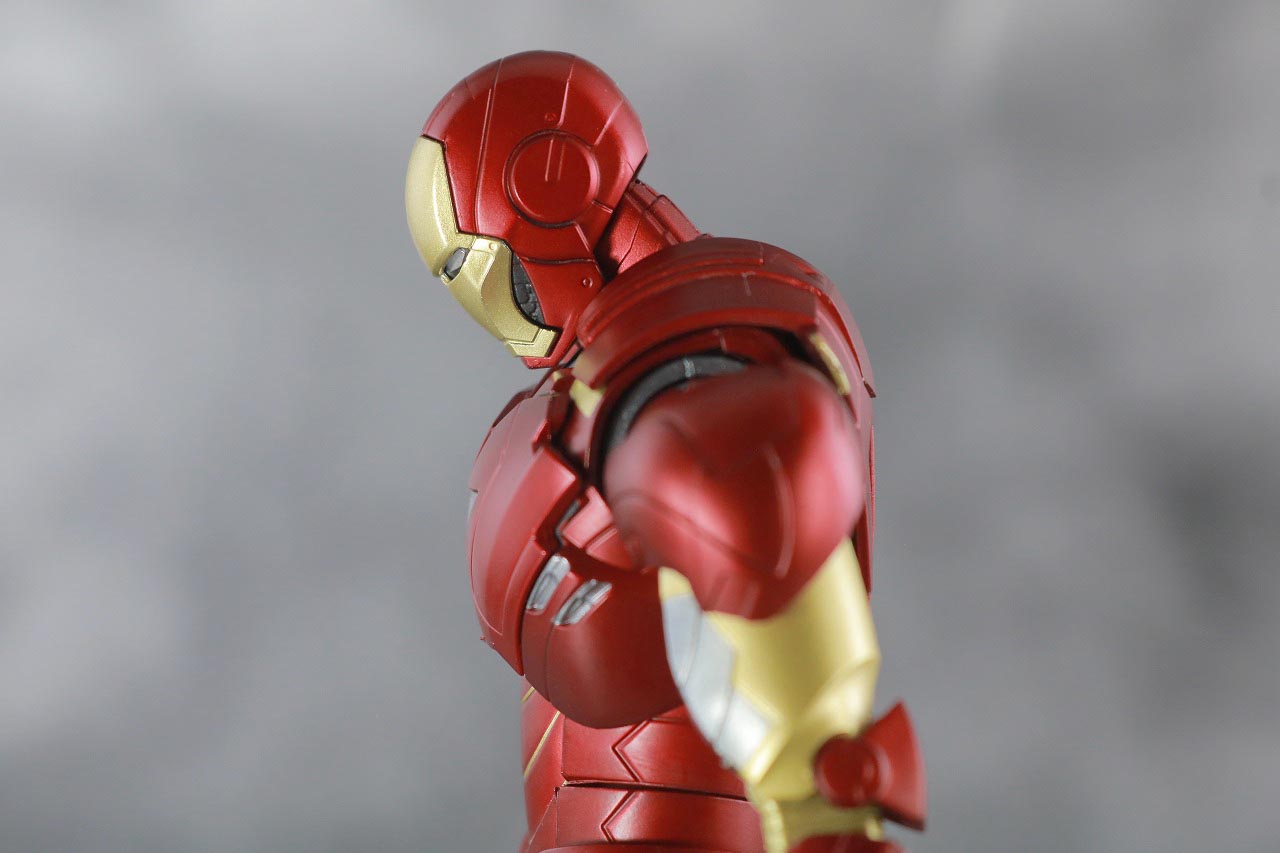 S.H.フィギュアーツ　アイアンマン マーク6　BATTLE DAMAGE EDITION　アベンジャーズ　レビュー　可動範囲