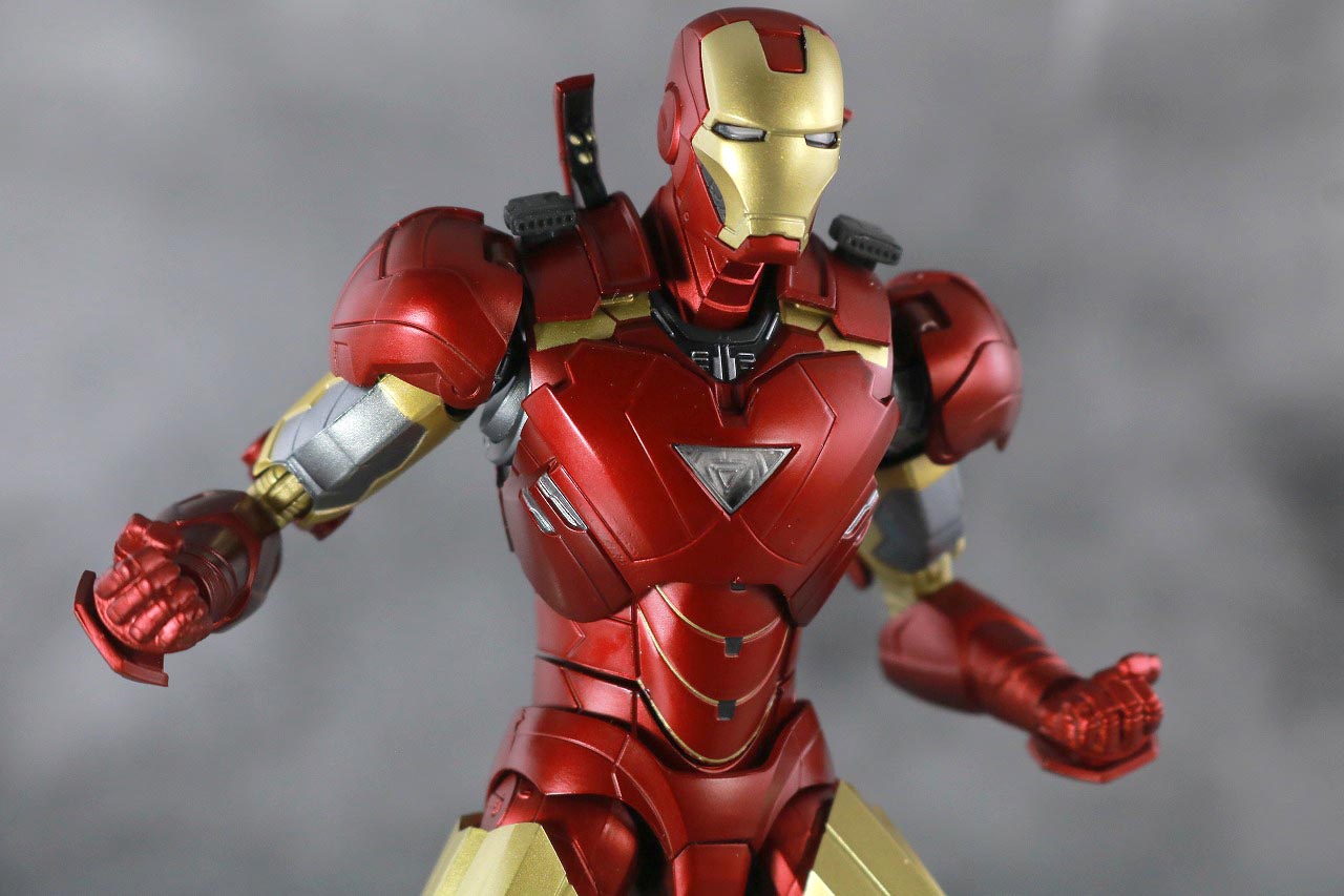 S.H.フィギュアーツ　アイアンマン マーク6　BATTLE DAMAGE EDITION　アベンジャーズ　レビュー　アクション