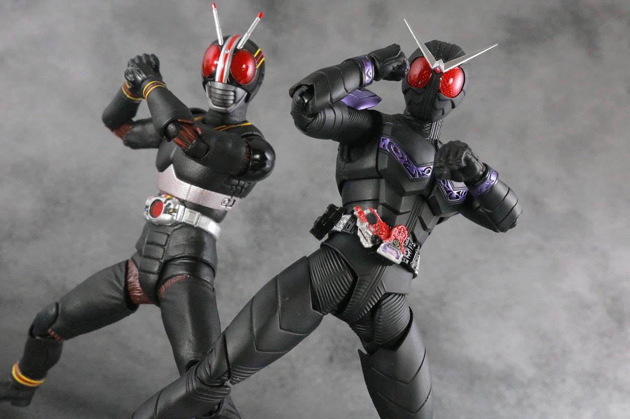 S.H.フィギュアーツ　仮面ライダーブラック　BLACK　真骨彫製法　レビュー　アクション　仮面ライダージョーカー