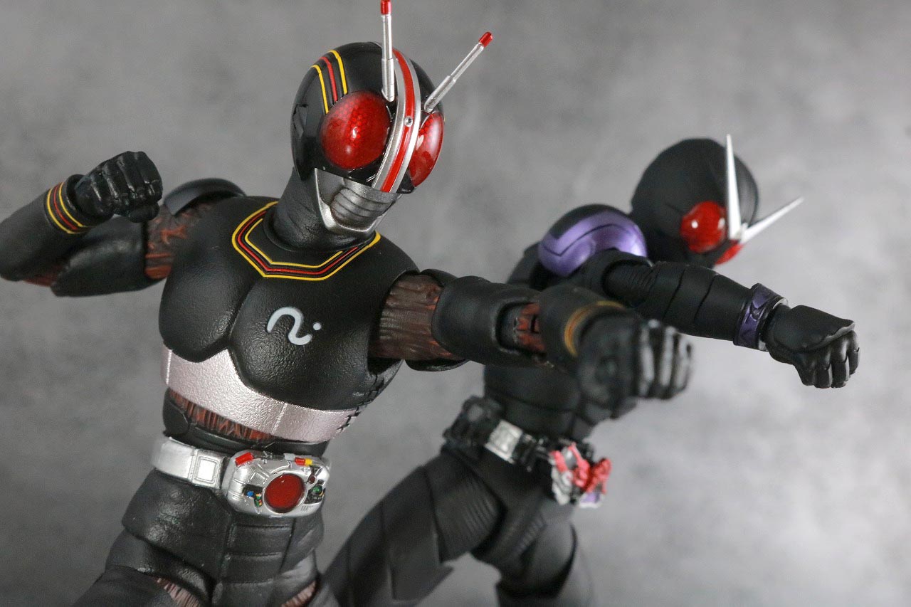 S.H.フィギュアーツ　仮面ライダーブラック　BLACK　真骨彫製法　レビュー　アクション　仮面ライダージョーカー