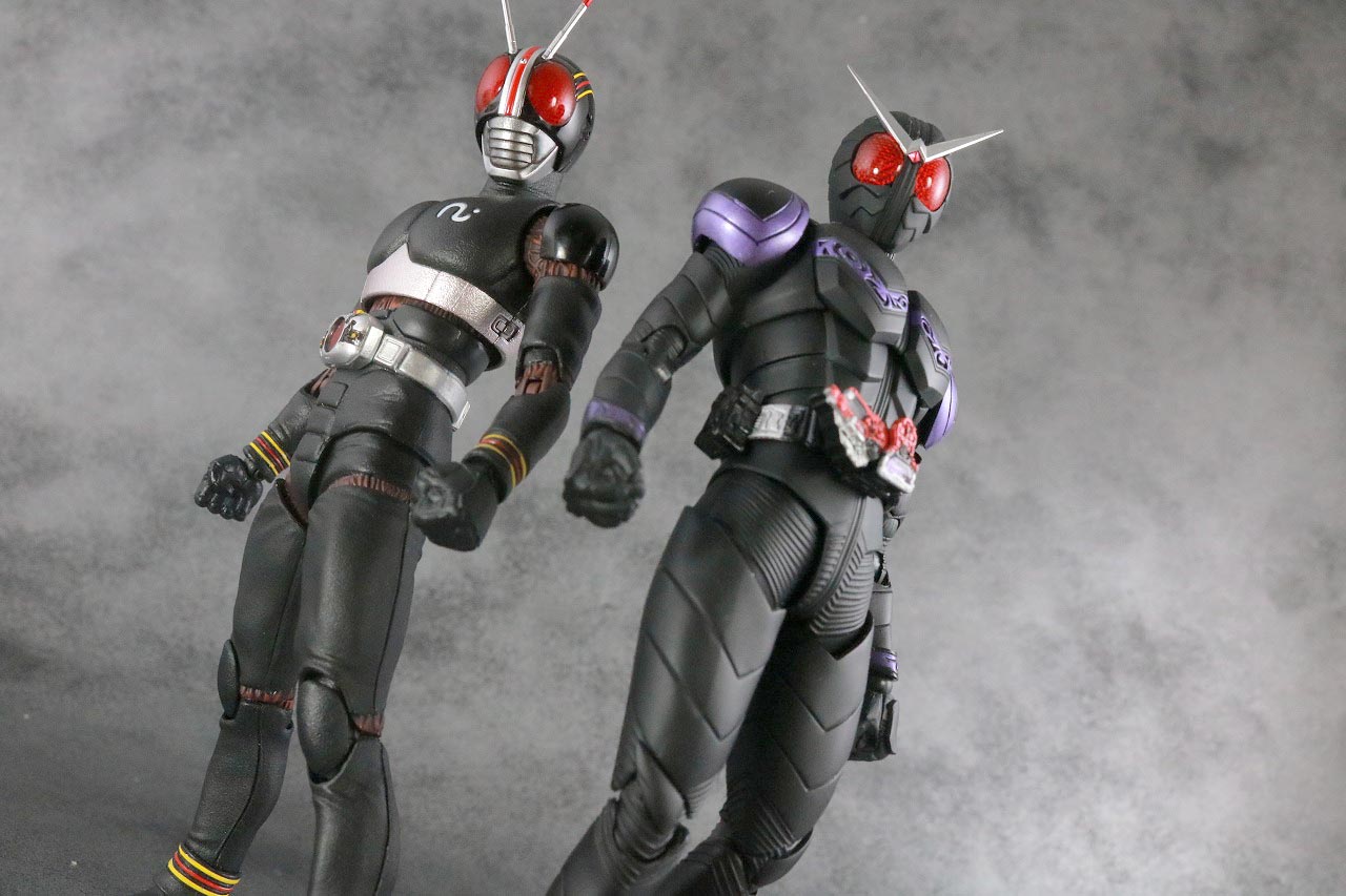 S.H.フィギュアーツ　仮面ライダーブラック　BLACK　真骨彫製法　レビュー　アクション　仮面ライダージョーカー