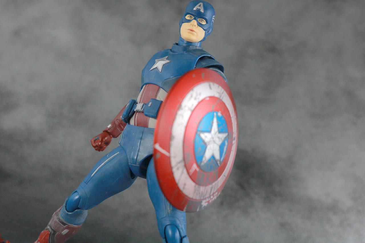 S.H.フィギュアーツ　キャプテンアメリカ　AVENGERS ASSEMBLE　EDITION　レビュー　アクション