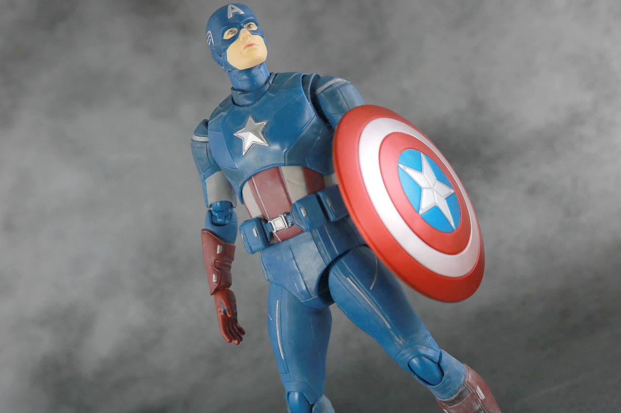 S.H.フィギュアーツ　キャプテンアメリカ　AVENGERS ASSEMBLE　EDITION　レビュー　アクション