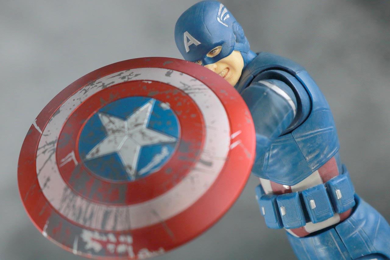 S.H.フィギュアーツ　キャプテンアメリカ　AVENGERS ASSEMBLE　EDITION　レビュー　アクション