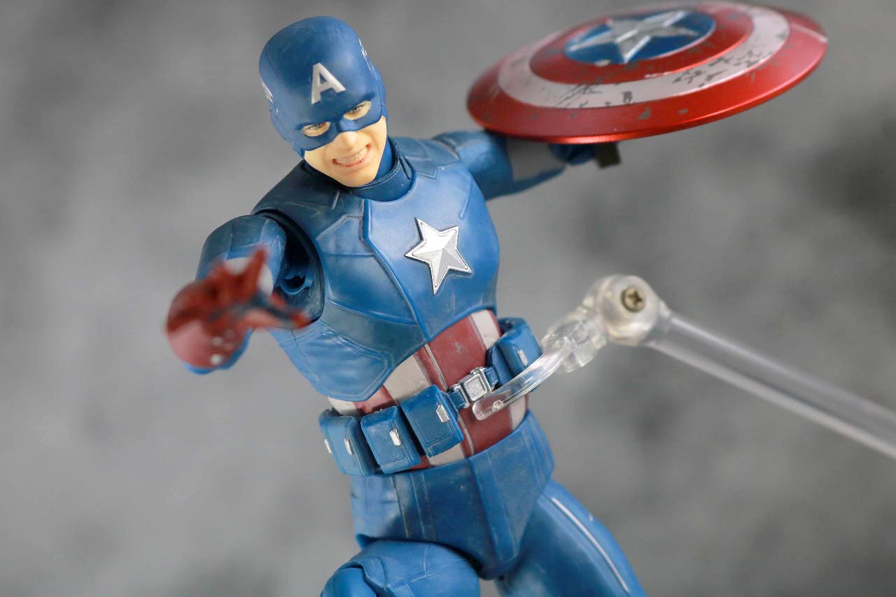 S.H.フィギュアーツ　キャプテンアメリカ　AVENGERS ASSEMBLE　EDITION　レビュー　アクション