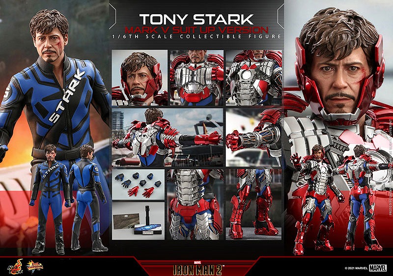 ホットトイズ ムービー・マスターピース トニー・スターク MarkV SuitUp Ver.