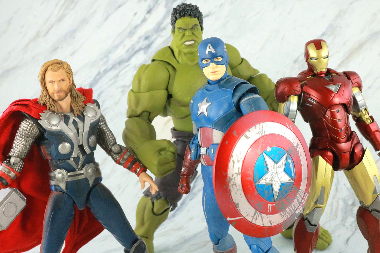 S.H.フィギュアーツ　ハルク　AVENGERS ASSEMBLE EDITION　レビュー　アクション