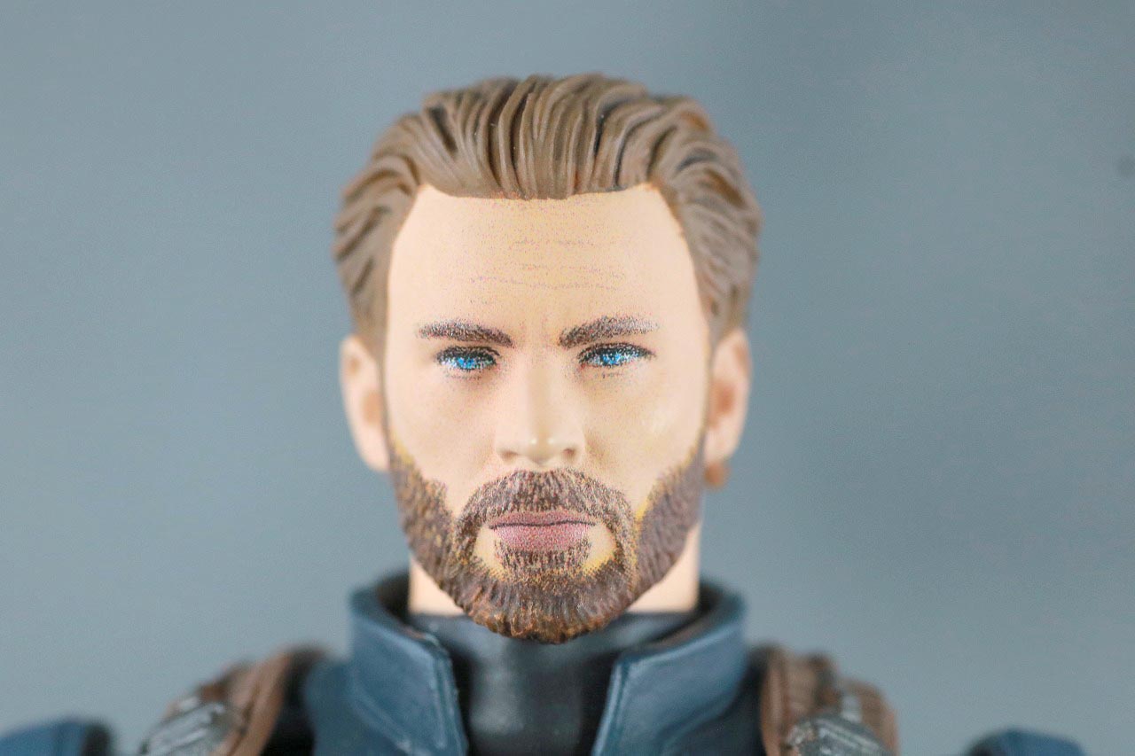 MAFEX　キャプテンアメリカ　アベンジャーズ　インフィニティウォー　レビュー　本体