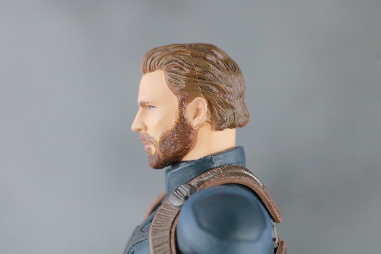 MAFEX　キャプテンアメリカ　アベンジャーズ　インフィニティウォー　レビュー　本体